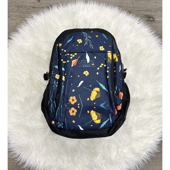 Floral Backpack With‎ Charging Insert By Veer - Picture 1 of 6